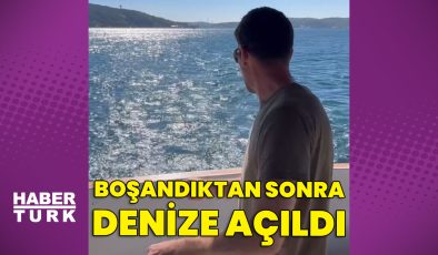 Cemal Hünal, boşandıktan sonra denize açıldı